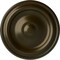 Ekena Millwork Maria Ceiling Medallion (Fits Canopies up to 1 3/4"), Hand-Painted Green Gold, 9 5/8"OD x 1 1/8"P CM09MAGGS - alternate 1